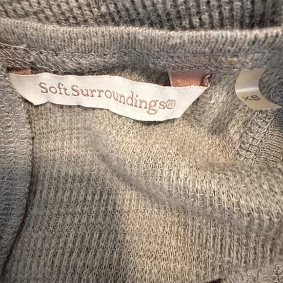 Soft Surroundings Sleeveless Knit Olive Maxi or Midi Dress XS - Picture 7 of 8